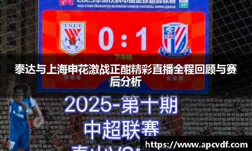 泰达与上海申花激战正酣精彩直播全程回顾与赛后分析