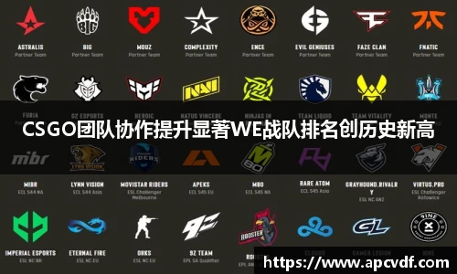 CSGO团队协作提升显著WE战队排名创历史新高